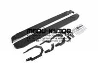 F173ALB.5705.3 - ПОРОГИ-ПОДНОЖКИ (КОМПЛЕКТ) Black (RIVAL) Toyota Rav4 (2013-2015)