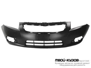 БАМПЕР ПЕРЕДНИЙ ЧЁРНЫЙ (ТАЙВАНЬ) для Chevrolet CRUZE (2009-)