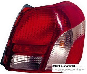 ФОНАРЬ ЗАДНИЙ ВНЕШНИЙ ПРАВАЯ СТОРОНА (DEPO) для Toyota ECHO (2000-)