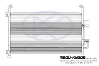 CIVIC КОНДЕНСАТОР КОНДИЦИОНЕРА (ХЭТЧБЭК) (KOYO) (см.каталог) для Honda CIVIC (2006-2011) ХЭТЧБЭК / КУПЕ