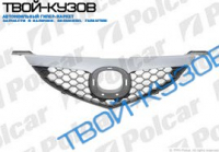 3 07- РЕШЕТКА РАДИАТОРА СЕДАН С ХРОМОМ