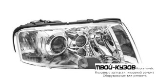 ФАРА ПРАВАЯ СТОРОНА С ПРОТИВОТУМ , КОРРЕКТОР (DEPO) для Skoda SUPERB (2002-2007)