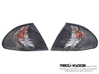 УКАЗ.ПОВОРОТА УГЛОВОЙ ЛЕВАЯ + ПРАВАЯ (КОМПЛЕКТ) ТЮНИНГ (СЕДАН) (УНИВЕРСАЛ) (DEPO) ТОНИР для BMW E46 СЕДАН / УНИВЕРСАЛ (05.1998 - 08.2001) (09.2001 - 2003)