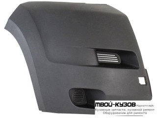 БАМПЕР ПЕРЕДНИЙ ПРАВАЯ СТОРОНА ГРУНТ (ТАЙВАНЬ) для Peugeot BOXER (2006-) / CITROEN JUMPER (2006-) / FIAT DUCATO кроме Рос.сборки (2006-), Citroen JUMPER (2006-), Fiat DUCATO (2006-)