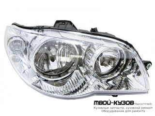ФАРА ПРАВАЯ СТОРОНА ПОД КОРРЕКТОР (КИТАЙ) для Fiat ALBEA / PALIO (2005-)