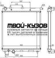 61279 - РАДИАТОР ОХЛАЖДЕНИЯ (NISSENS) Citroen C3 (2002-)