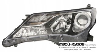 ФАРА ЛЕВАЯ СТОРОНА ДИОД ПОД КОРРЕКТОР (КСЕНОН) (DEPO) для Toyota RAV4 (2013-)