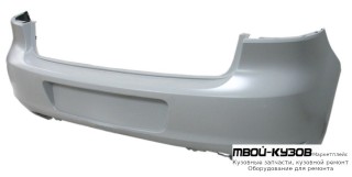 БАМПЕР ЗАДНИЙ БЕЗ ОТВ ПОД ДАТЧИКИ (ТАЙВАНЬ) для Volkswagen GOLF VI (2009-2011)