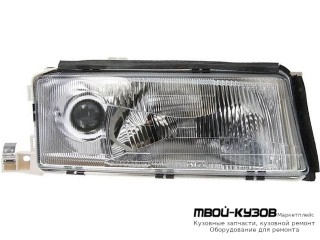 ФАРА ПРАВАЯ СТОРОНА С ПРОТИВОТУМ +/- ПОД КОРРЕКТОР (DEPO) для Skoda OCTAVIA (04.1997 - 07.2000 08.2000-)