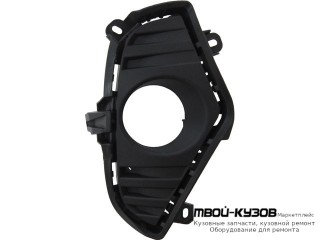 РЕШЕТКА БАМПЕРА ПЕРЕДНИЙ ПРАВАЯ СТОРОНА С ОТВЕРСТИЯМИ ПОД ПРОТИВОТУМАННЫЕ ФАРЫ (КИТАЙ) для Toyota RAV4 (2019-)