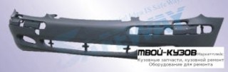 БАМПЕР ПЕРЕДНИЙ С ОТВЕРСТИЯМИ ПОД ОМЫВАТЕЛЬ ФАР ГРУНТ для Mercedes W220 (10.1998-)