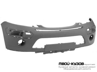 БАМПЕР ПЕРЕДНИЙ ГРУНТ для Citroen C3 (05.2002 - 10.2005) (11.2005-)