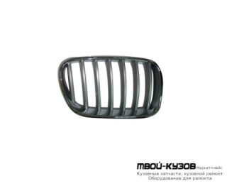 РЕШЕТКА РАДИАТОРА ПРАВАЯ СТОРОНА ХРОМ ТИТАН (ТАЙВАНЬ) для BMW F25 X3 (2011-)