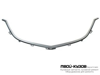 МОЛДИНГ РЕШЕТКИ РАДИАТОРА ХРОМ (КИТАЙ) для Mazda CX5 (2012-2017)