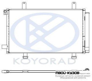 SX-4 КОНДЕНСАТОР КОНДИЦИОНЕРА (см.каталог) для Suzuki SX-4 (2006-)