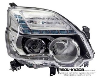 ФАРА ПРАВАЯ СТОРОНА ЛИНЗОВАННАЯ ПОД КОРРЕКТОР , (КСЕНОН) (DEPO) для Nissan X-TRAIL (03.2007-)
