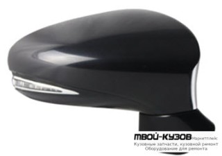 ЗЕРКАЛО ПРАВАЯ СТОРОНА ЭЛЕКТР С ПОДОГРЕВОМ , УКАЗАТЕЛЬ ПОВОРОТА , ПАМЯТЬЮ , ПОДСВЕТ , ГРУНТ (ТАЙВАНЬ) для Lexus GS300 / 430 (2012-)