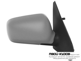 ЗЕРКАЛО ПРАВАЯ СТОРОНА МЕХАН С ТРОСИК (CONVEX) (ТАЙВАНЬ) для Volkswagen POLO ХЭТЧБЭК (11.1995 - 08.1999)