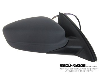 ЗЕРКАЛО ПРАВАЯ СТОРОНА МЕХАН С ТРОСИК (КИТАЙ) для Skoda RAPID (2014-)
