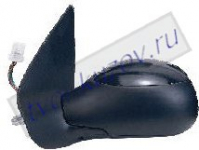 206 ЗЕРКАЛО левое электрическое с подогревом (aspherical) загрунтов. (под покраску)