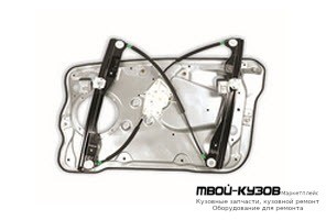 СТЕКЛОПОДЪЁМНИК ЛЕВАЯ СТОРОНА ПЕРЕД , БЕЗ МОТОР (КИТАЙ) для Skoda FABIA (01.2000 - 2006)