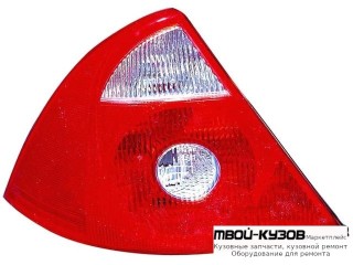 ФОНАРЬ ЗАДНИЙ ВНЕШНИЙ ЛЕВАЯ СТОРОНА (DEPO) КРАСНЫЙ-БЕЛ для Ford MONDEO (04.2001-)
