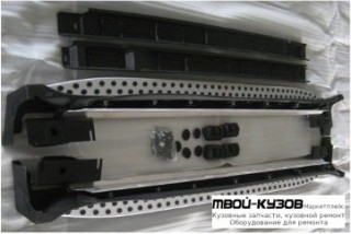 ПОРОГ-ПОДНОЖКА ЛЕВАЯ + ПРАВАЯ (КОМПЛЕКТ) OEM STYLE для Mercedes X164 GL-CLASS (2006-)