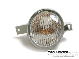 УКАЗ.ПОВОРОТА НИЖН ЛЕВАЯ СТОРОНА КРУГЛ (DEPO) БЕЛЫЙ для Daewoo MATIZ (2001-)