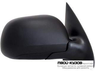 ЗЕРКАЛО ПРАВАЯ СТОРОНА МЕХАН С ТРОСИК (CONVEX) (ТАЙВАНЬ) для Skoda FABIA (01.2000 - 2006)