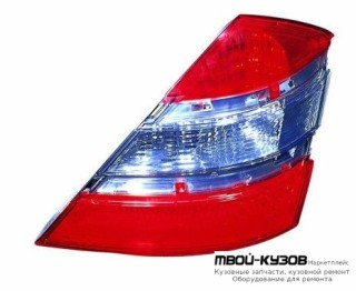 ФОНАРЬ ЗАДНИЙ ВНЕШНИЙ ПРАВАЯ СТОРОНА БЕЗ ХРОМ МОЛДИНГ (DEPO) для Mercedes W221 (10.2005-)