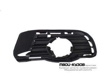 РЕШЕТКА БАМПЕРА ПЕРЕДНИЙ ЛЕВАЯ СТОРОНА С П/ПРОТИВОТУМ (DEPO) для Mercedes W204 (2007-)