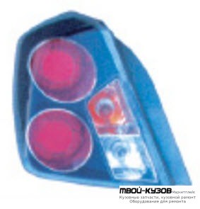 ФОНАРЬ ЗАДНИЙ ВНЕШНИЙ ЛЕВАЯ СТОРОНА ТЮНИНГ ВНУТРИ ЧЁРНЫЙ (СЕДАН) (КИТАЙ) для Chevrolet LACETTI (2004-) / DAEWOO NUBIRA (2004-)