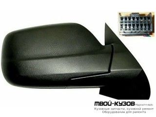 ЗЕРКАЛО ПРАВАЯ СТОРОНА ЭЛЕКТР С ПОДОГРЕВОМ (ТАЙВАНЬ) для Jeep GRAND CHEROKEE (2005-2009)