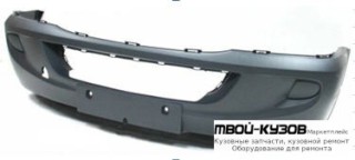 БАМПЕР ПЕРЕДНИЙ ТЕМНО-СЕРЫЙ (ТАЙВАНЬ) для Mercedes SPRINTER (2006-)