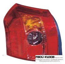 ФОНАРЬ ЗАДНИЙ ВНЕШНИЙ ЛЕВАЯ СТОРОНА (ХЭТЧБЭК) (DEPO) для Toyota COROLLA DE120 / ZE120 (2002-) ХЭТЧБЭК