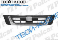 CRV 0297-2001 РЕШЕТКА ЧЕРНАЯ С ХРОМ МОЛДИНГОМ CRV 0297-2001 РЕШЕТКА ЧЕРНАЯ С ХРОМ МОЛДИНГОМ