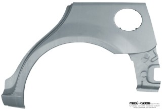 6 02-07 Р / К КРЫЛА ЗАДНЕГО ЛЕВЫЙ