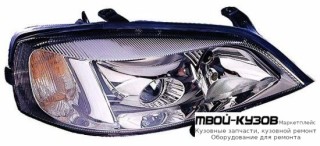 ФАРА ПРАВАЯ СТОРОНА +/- КОРРЕКТОР (КСЕНОН) (DEPO) для Opel ASTRA (03.1998 - 2003)
