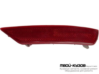 ФОНАРЬ-КАТАФОТ ЛЕВАЯ СТОРОНА В ЗАДНИЙ БАМПЕР (КИТАЙ) для Citroen C4 (2010-) PICASSO (2010-)