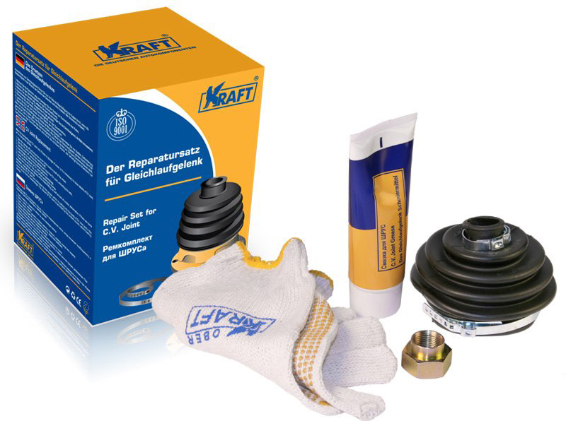 Пыльник привода наружного ВАЗ-2108 (KRAFT) (хомут+смазка)