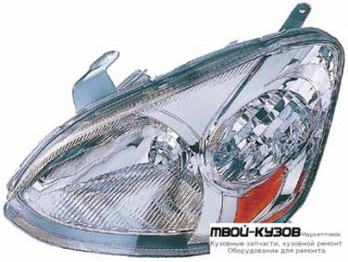 ФАРА ЛЕВАЯ СТОРОНА ЕВРОПА (DEPO) для Toyota ECHO (2000-)