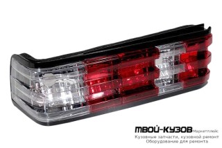 ФОНАРЬ ЗАДНИЙ ВНЕШНИЙ ЛЕВАЯ СТОРОНА КРАСНЫЙ-БЕЛ для Mercedes W201 (01.1983 - 05.1993)