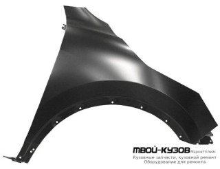 КРЫЛО ПЕРЕДНИЙ ПРАВАЯ СТОРОНА (ТАЙВАНЬ) для Nissan QASHQAI (2014-)
