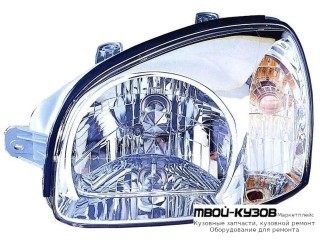 ФАРА ЛЕВАЯ СТОРОНА (КИТАЙ) для Hyundai SANTA FE (2001-2006) / CLASSIC TAGAZ (2008-)