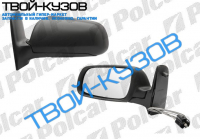 SHARAN/GALAXY/ALHAMBRA 95- ЗЕРКАЛО L МЕХАНИЧЕСКОЕ