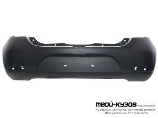 БАМПЕР ЗАДНИЙ (ТАЙВАНЬ) для Renault LOGAN / SANDERO (2014-)