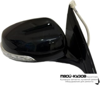 ЗЕРКАЛО ПРАВАЯ СТОРОНА ЭЛЕКТР С ПОДОГРЕВОМ , УКАЗАТЕЛЬ ПОВОРОТА , АВТОСКЛАДЫВ 9 КОНТ (КИТАЙ) для Nissan TEANA (2008-2013)