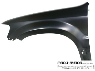КРЫЛО ПЕРЕДНИЙ ЛЕВАЯ СТОРОНА БЕЗ ОТВ ПОД ПОВТОРИТЕЛЬ , П/РАСШИРИТ (ТАЙВАНЬ) для Ford MAVERICK (EURO) (2000-2002) ESCAPE (USA) (2001- / 2008-)