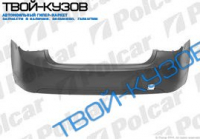 CRUZE 0909- ЗАДНИЙ БАМПЕР ГРУНТОВАННЫЙ