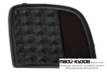 ФОНАРЬ ЗАДНИЙ В БАМПЕР ЛЕВАЯ + ПРАВАЯ (КОМПЛЕКТ) ТЮНИНГ С ДИОД (EAGLE EYES) ВНУТРИ КРАСНЫЙ-ТОНИР для Toyota LANDCRUISER 200 (2008-2011)